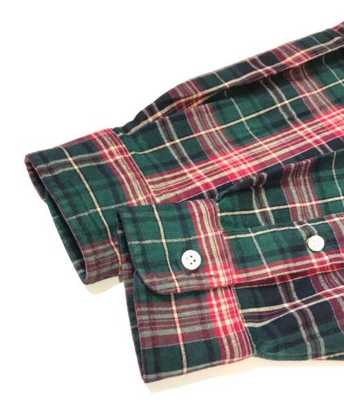 POLO RALPH LAUREN（ポロ・ラルフローレン）POLO RALPH LAUREN (ポロ・ラルフローレン) チェックシャツ レッド サイズ:XSの古着・服飾アイテム
