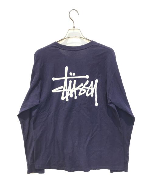 stussy（ステューシー）stussy (ステューシー) stussy カットソー ネイビー サイズ:Lの古着・服飾アイテム