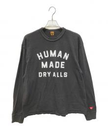 HUMAN MADE（ヒューマンメイド）の古着「GRAPHIC L/S T-SHIRT DRYALLS」｜ブラック