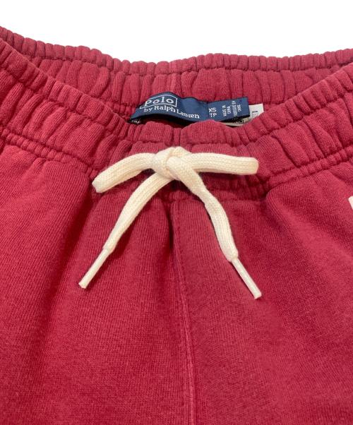 POLO RALPH LAUREN（ポロ・ラルフローレン）POLO RALPH LAUREN (ポロ・ラルフローレン) スウェットパンツ レッド サイズ:XSの古着・服飾アイテム