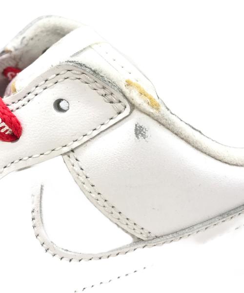 NIKE（ナイキ）NIKE (ナイキ) Supreme スニーカー　CU9225-100　AIR FORCE1 LOW ホワイト サイズ:25.5の古着・服飾アイテム