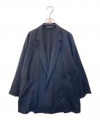 mizuiro-indミズイロインド）の古着「テーラードシャツジャケット」｜ブラック