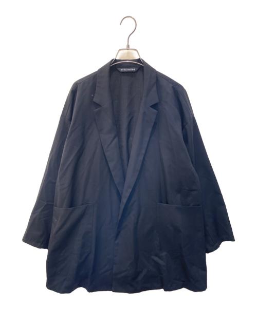 mizuiro-ind（ミズイロインド）mizuiro-ind (ミズイロインド) テーラードシャツジャケット ブラック サイズ:表記無しの古着・服飾アイテム
