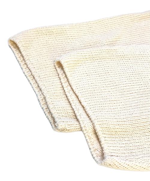 mizuiro-ind（ミズイロインド）mizuiro-ind (ミズイロインド) カシュクールニット アイボリー サイズ:表記無しの古着・服飾アイテム