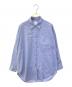 Spick and Span（スピックアンドスパン）の古着「50コットンオーバーシャツ　25050200213010」｜スカイブルー