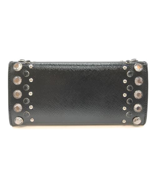 PRADA（プラダ）PRADA (プラダ) 長財布 ブラックの古着・服飾アイテム