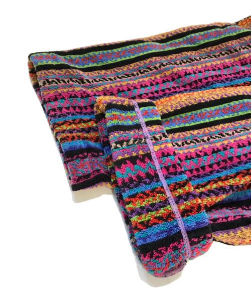 missoni（ミッソーニ）MISSONI (ミッソーニ) パイル地ガウンコート パープル サイズ:Mの古着・服飾アイテム