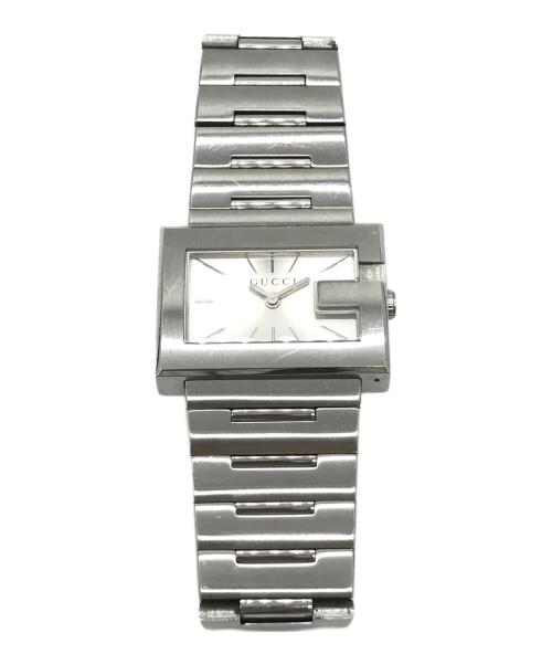 GUCCI（グッチ）GUCCI (グッチ) 腕時計　YA100520 シルバーの古着・服飾アイテム