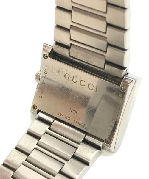 GUCCI（グッチ）GUCCI (グッチ) 腕時計　YA100520 シルバーの古着・服飾アイテム