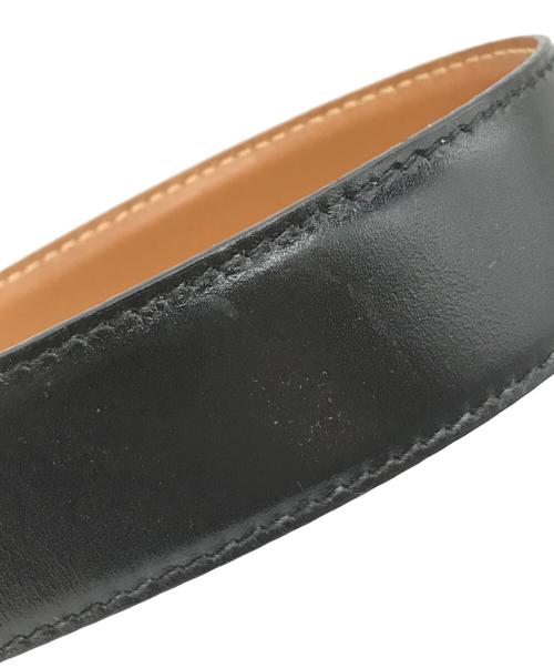 GUCCI（グッチ）GUCCI (グッチ) バックルベルト　70 28 036 1406 0956 ブラックの古着・服飾アイテム