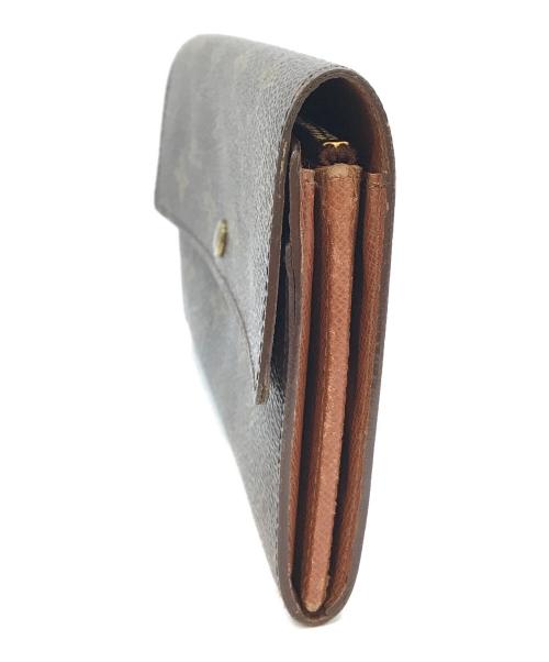 LOUIS VUITTON（ルイ ヴィトン）LOUIS VUITTON (ルイ ヴィトン) 財布　M61723　ポシェット・ポルトモネ クレディ ブラウンの古着・服飾アイテム