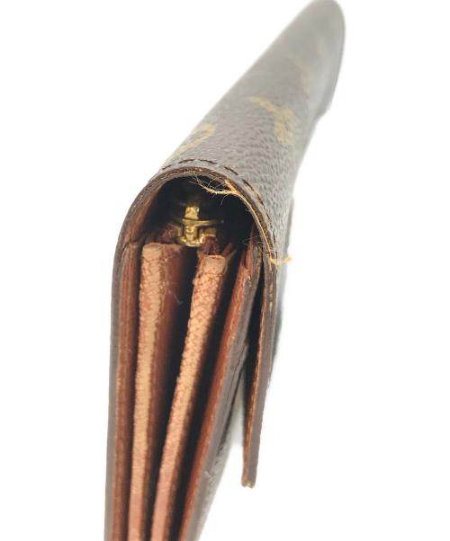 LOUIS VUITTON（ルイ ヴィトン）LOUIS VUITTON (ルイ ヴィトン) 財布　M61723　ポシェット・ポルトモネ クレディ ブラウンの古着・服飾アイテム