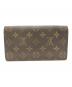 LOUIS VUITTON (ルイ ヴィトン) 財布　M61723　ポシェット・ポルトモネ クレディ ブラウン：14000円