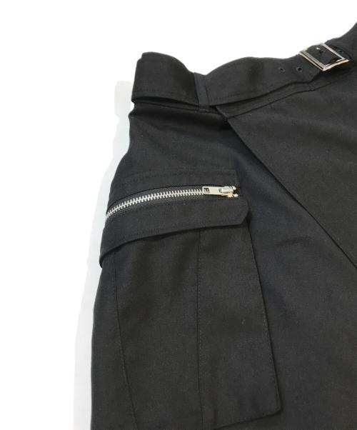 HARE（ハレ）HARE (ハレ) ジップレイヤードラップパンツ　HAL05325AD ブラック サイズ:Fの古着・服飾アイテム