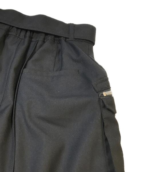 HARE（ハレ）HARE (ハレ) ジップレイヤードラップパンツ　HAL05325AD ブラック サイズ:Fの古着・服飾アイテム