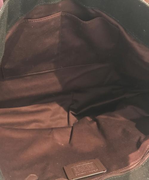 COACH（コーチ）COACH (コーチ) Disney (ディズニー) トート・ヴィランズ モチーフ　CC407 ブラックの古着・服飾アイテム