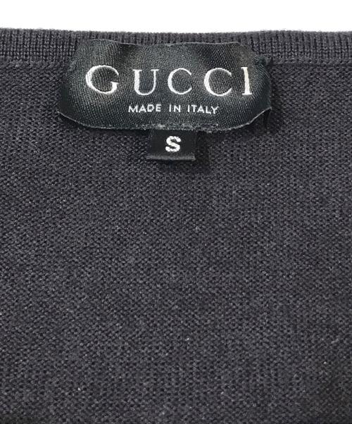 GUCCI（グッチ）GUCCI (グッチ) アンサンブルニット グレー サイズ:Mの古着・服飾アイテム