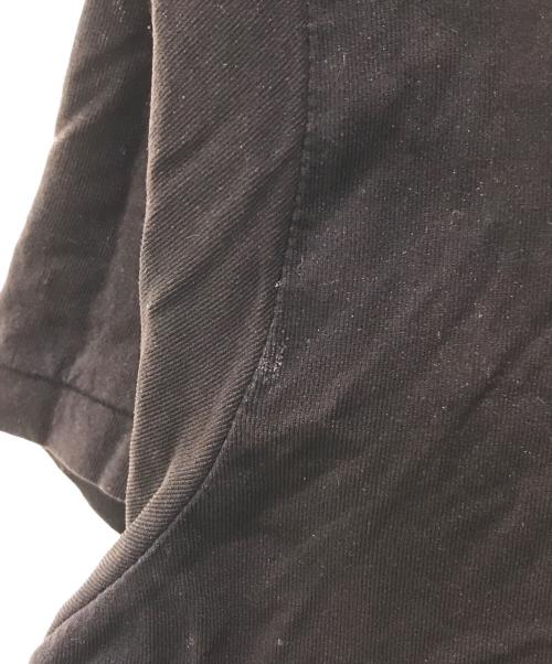 yohji yamamoto+noir（ヨウジヤマモトプリュスノアール）yohji yamamoto+Noir (ヨウジヤマモトプリュスノアール) ハイネックカットソー　NU-T72-608 ブラック サイズ:3の古着・服飾アイテム