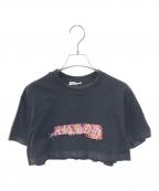 COMME des GARCONSコムデギャルソン）の古着「Tシャツ」｜ブラック