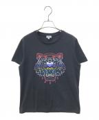 KENZOケンゾー）の古着「GRADIENT TIGER T-SHIRT　F962TS8134YE」｜ブラック
