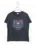 KENZO（ケンゾー）の古着「GRADIENT TIGER T-SHIRT　F962TS8134YE」｜ブラック