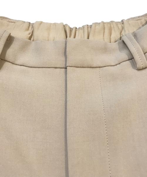 Spick and Span（スピック＆スパン）Spick and Span (スピックアンドスパン) ダブルクロスツータックパンツ　23030200815030 ベージュ サイズ:36の古着・服飾アイテム