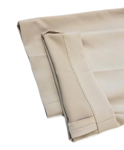 Spick and Span（スピック＆スパン）Spick and Span (スピックアンドスパン) ダブルクロスツータックパンツ　23030200815030 ベージュ サイズ:36の古着・服飾アイテム