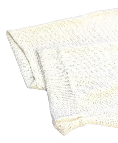 Plage（プラージュ）Plage (プラージュ) ヨコアミボートネックニット　21080922200010 ホワイト サイズ:表記無しの古着・服飾アイテム