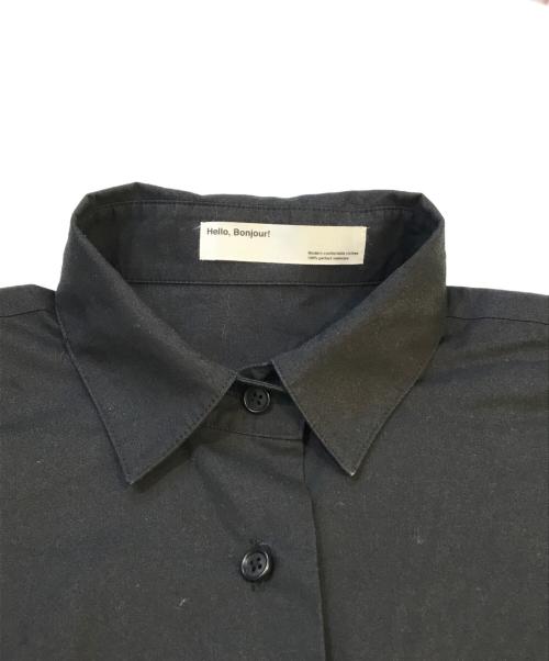 L'appartement（アパルトモン）L'Appartement (アパルトモン) GENTLEWOMAN SHIRT　21050550112110 ブラック サイズ:表記無しの古着・服飾アイテム