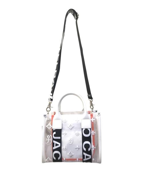 CASTELBAJAC（カステルバジャック）CASTELBAJAC (カステルバジャック) 2WAYショルダーバッグ ホワイトの古着・服飾アイテム