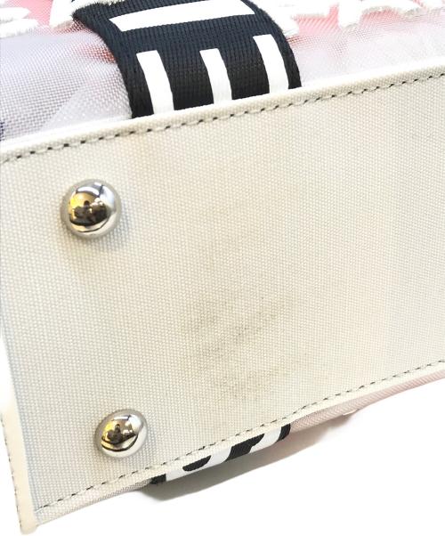 CASTELBAJAC（カステルバジャック）CASTELBAJAC (カステルバジャック) 2WAYショルダーバッグ ホワイトの古着・服飾アイテム