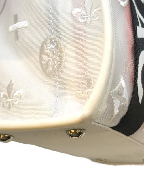 CASTELBAJAC（カステルバジャック）CASTELBAJAC (カステルバジャック) 2WAYショルダーバッグ ホワイトの古着・服飾アイテム