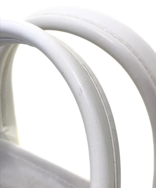 CASTELBAJAC（カステルバジャック）CASTELBAJAC (カステルバジャック) 2WAYショルダーバッグ ホワイトの古着・服飾アイテム