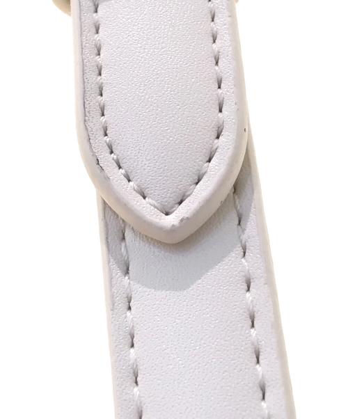 MARY QUANT（マリークヮント）MARY QUANT (マリークヮント) Wフラップポケットデイジー 2WAYトート アイボリーの古着・服飾アイテム