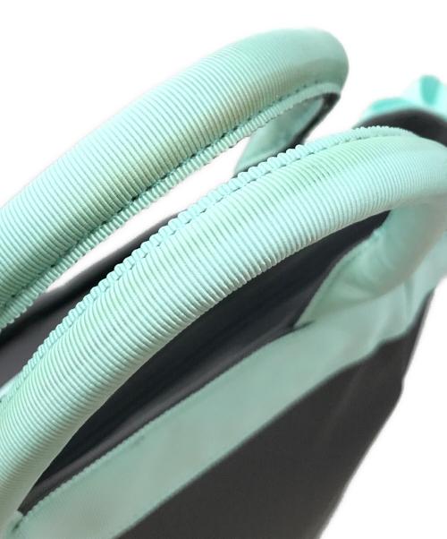 TOCCA（トッカ）TOCCA (トッカ) リボン2WAYバッグ グレー×ツスカイブルーの古着・服飾アイテム