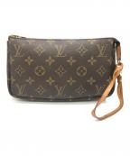 LOUIS VUITTONルイ ヴィトン）の古着「ポーチ　M51980　モノグラム　ポシェット・アクセソワール」｜ブラウン