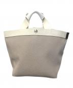 Herve Chapelierエルベシャプリエ）の古着「リュクス舟型トートバッグ」｜ベージュ