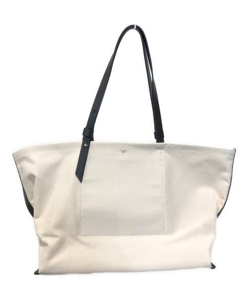 CHRISTIAN VILLA（クリスチャンヴィラ）CHRISTIAN VILLA (クリスチャンヴィラ) キャンバストートバッグ アイボリー サイズ:00の古着・服飾アイテム