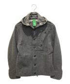 MA.STRUMマストラム）の古着「フードドッキングジャケット　MA1080」｜グレー