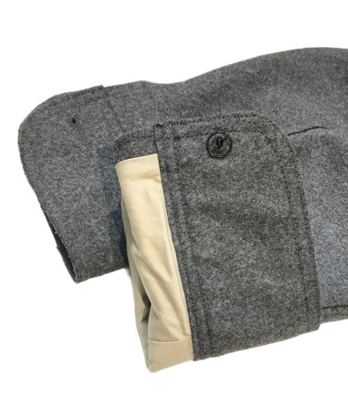 MA.STRUM（マストラム）MA.STRUM (マストラム) フードドッキングジャケット　MA1080 グレー サイズ:Mの古着・服飾アイテム