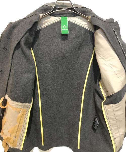 MA.STRUM（マストラム）MA.STRUM (マストラム) フードドッキングジャケット　MA1080 グレー サイズ:Mの古着・服飾アイテム