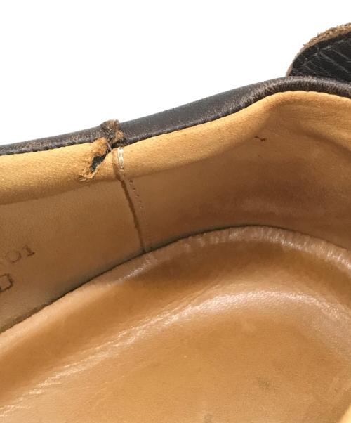 J.M.WESTON（ジェイエムウエストン）J.M.WESTON (ジェイエムウエストン) レザースニーカー　J4-193-571-01 ブラウン サイズ:7Dの古着・服飾アイテム