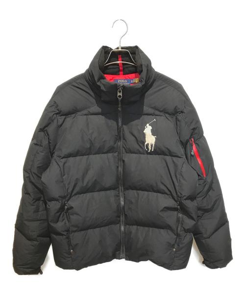 POLO RALPH LAUREN（ポロ・ラルフローレン）POLO RALPH LAUREN (ポロ・ラルフローレン) ダウンジャケット ブラック サイズ:XLの古着・服飾アイテム