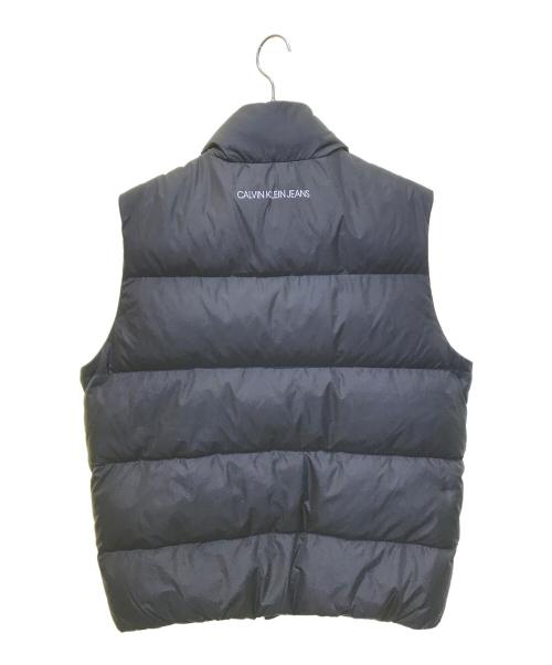 Calvin Klein（カルバンクライン）Calvin Klein (カルバンクライン) ダウンベスト　ZM01758 ブラック サイズ:XLの古着・服飾アイテム