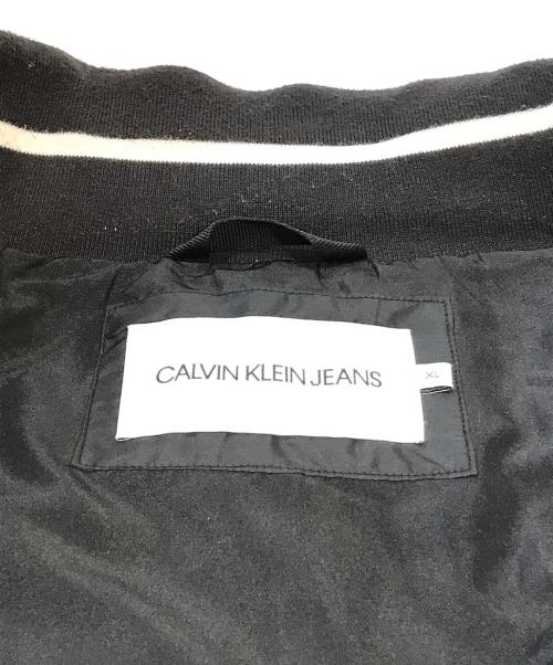 Calvin Klein（カルバンクライン）Calvin Klein (カルバンクライン) ダウンベスト　ZM01758 ブラック サイズ:XLの古着・服飾アイテム