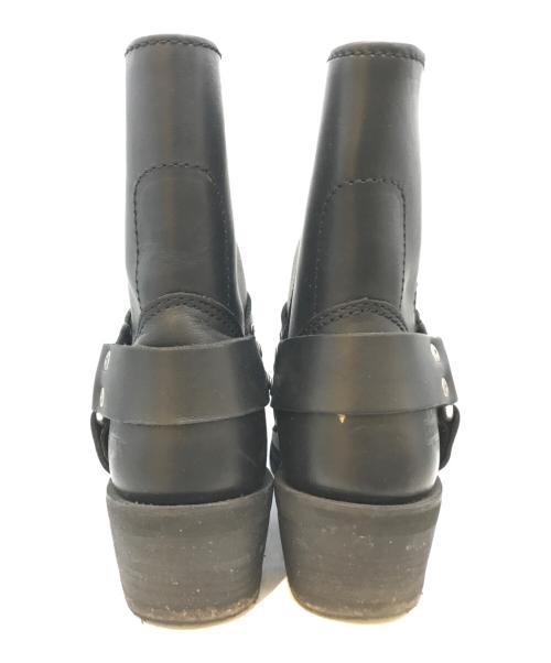 HARLEY-DAVIDSON（ハーレーダビッドソン）HARLEY-DAVIDSON (ハーレーダビッドソン) サイドジップブーツ　84422 ブラック サイズ:23の古着・服飾アイテム