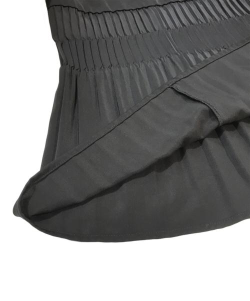 JOURNAL STANDARD（ジャーナルスタンダード）JOURNAL STANDARD (ジャーナルスタンダード) ミニプリーツティアードスカート　23060400706130 ブラック サイズ:38の古着・服飾アイテム