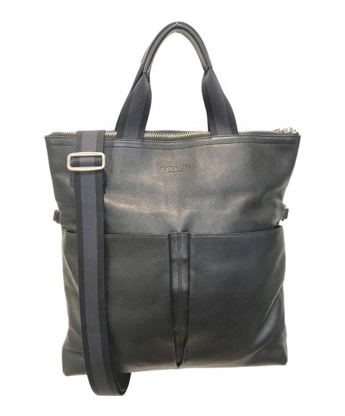 COACH（コーチ）COACH (コーチ) ヘルメットレザーバッグ ブラックの古着・服飾アイテム