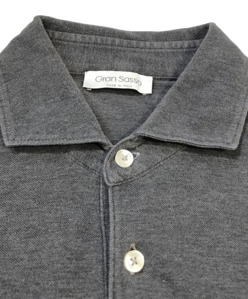 GRAN SASSO（グランサッソ）GRAN SASSO (グランサッソ) ポロシャツ グレー サイズ:48の古着・服飾アイテム