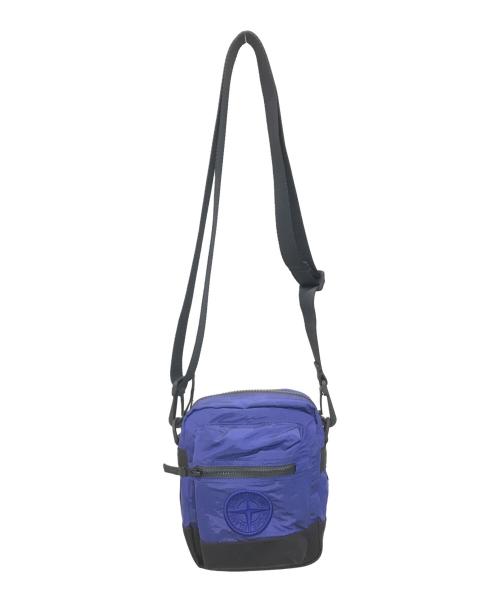 STONE ISLAND（ストーンアイランド）STONE ISLAND (ストーンアイランド) ショルダーバッグ ブルー 未使用品の古着・服飾アイテム